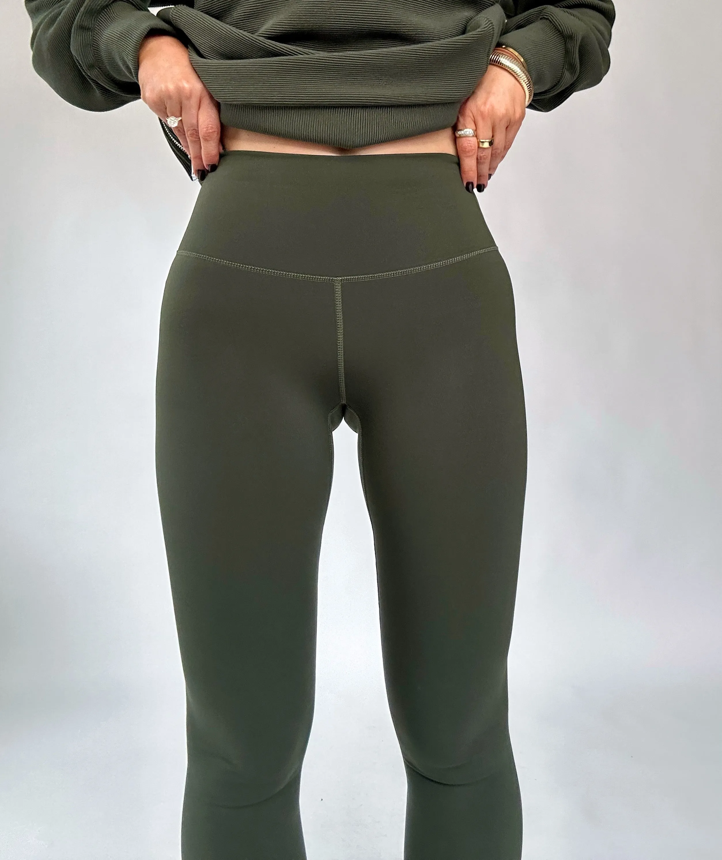 VARLEY FreeSoft High Rise Legging - Dark Resin Green