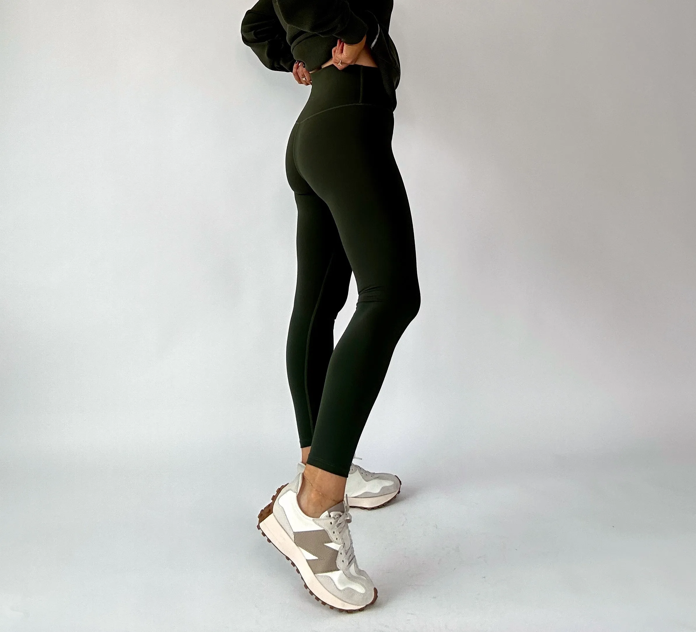 VARLEY FreeSoft High Rise Legging - Dark Resin Green