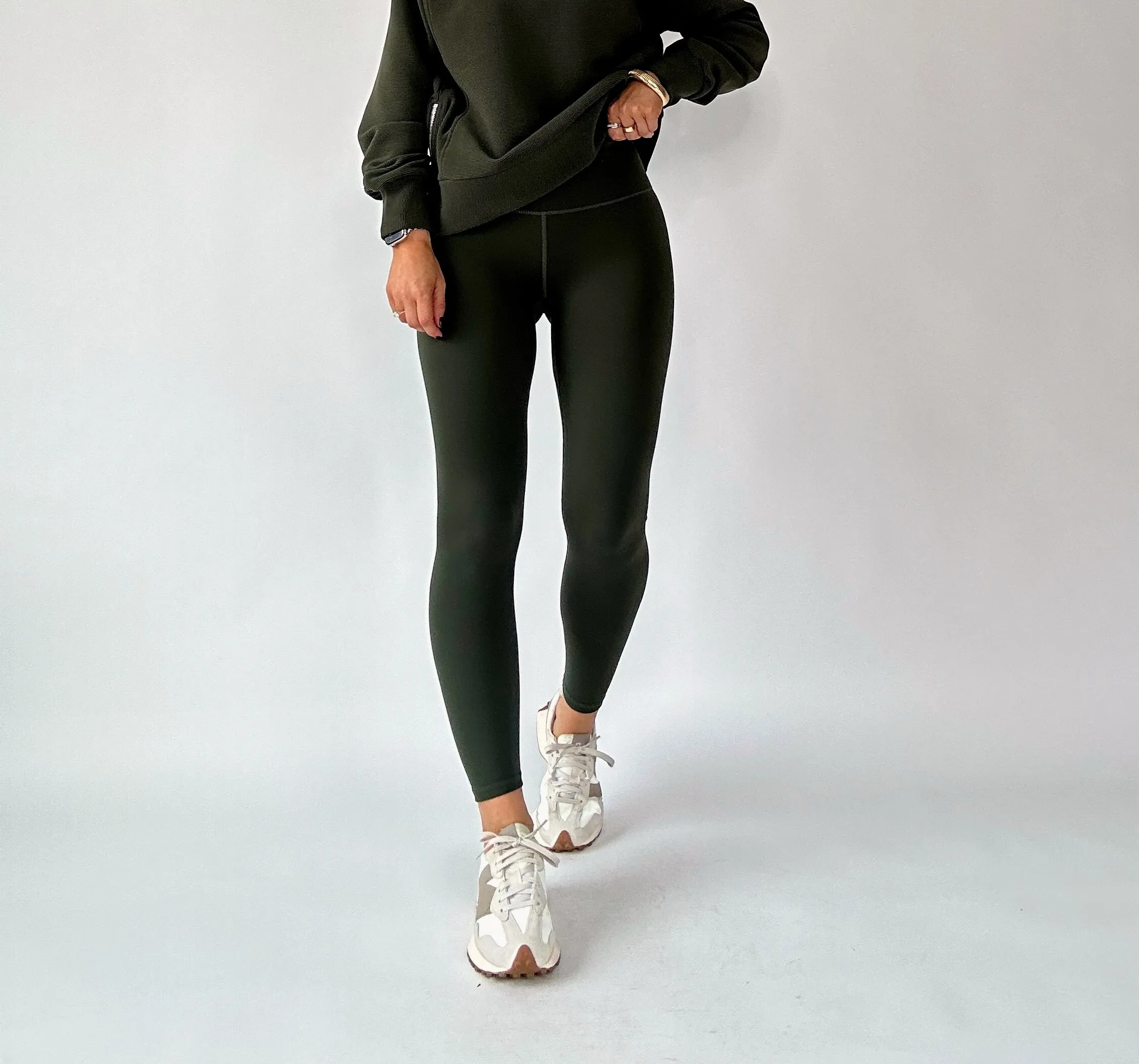 VARLEY FreeSoft High Rise Legging - Dark Resin Green