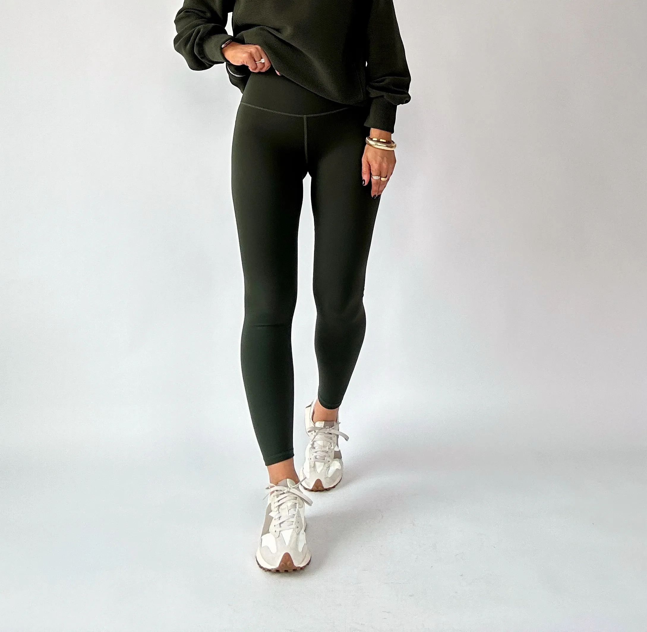 VARLEY FreeSoft High Rise Legging - Dark Resin Green
