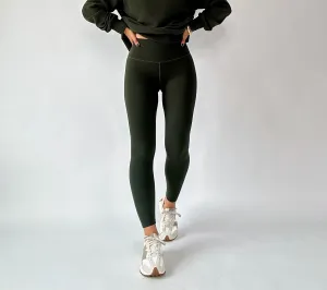 VARLEY FreeSoft High Rise Legging - Dark Resin Green