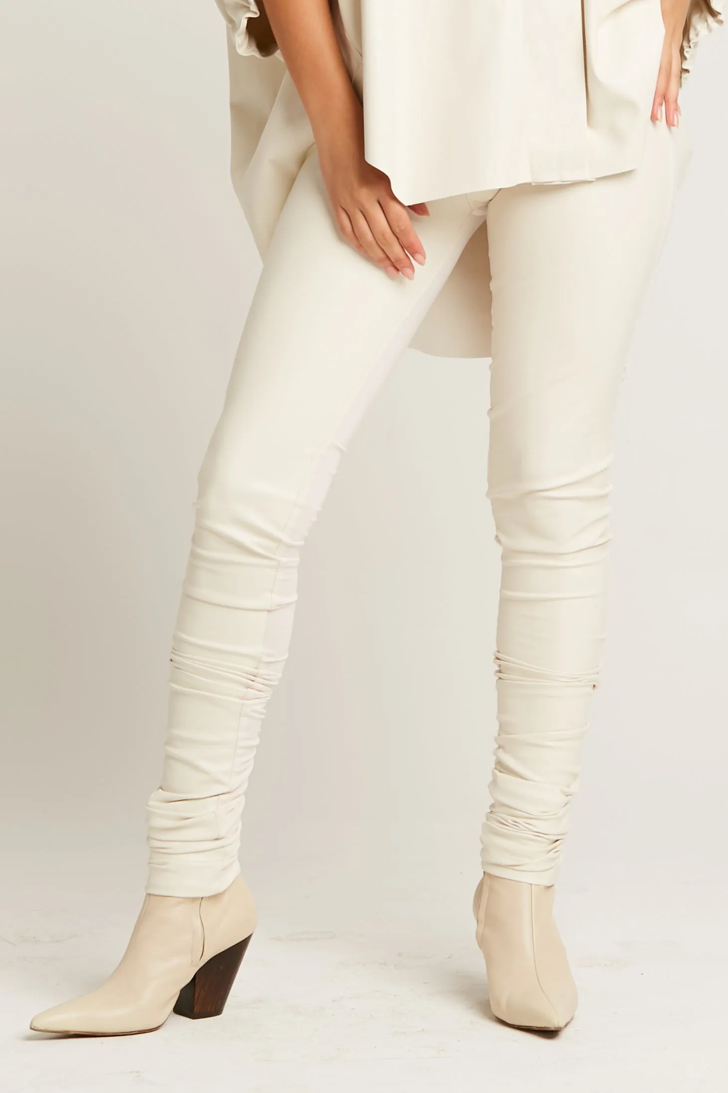 Vegan Leather Sexy Leggings