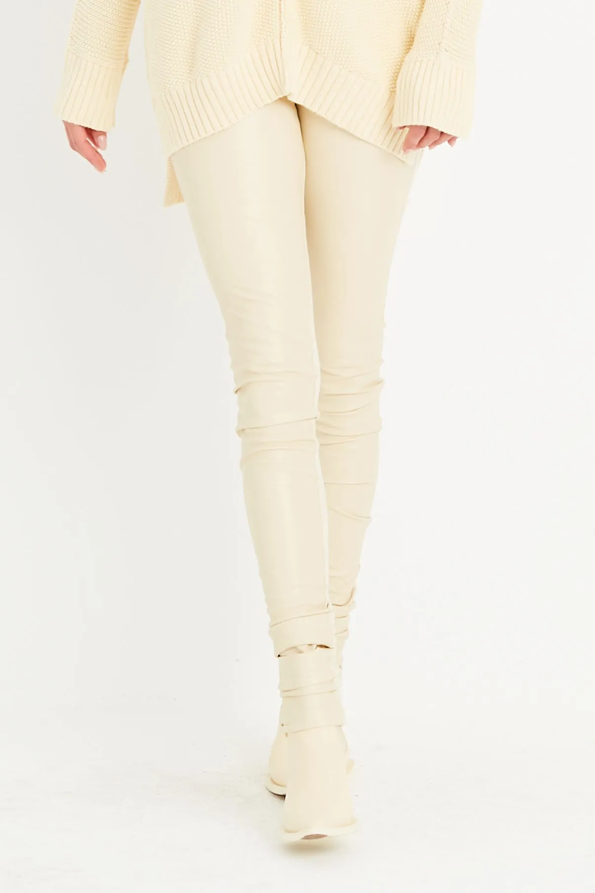 Vegan Leather Sexy Leggings