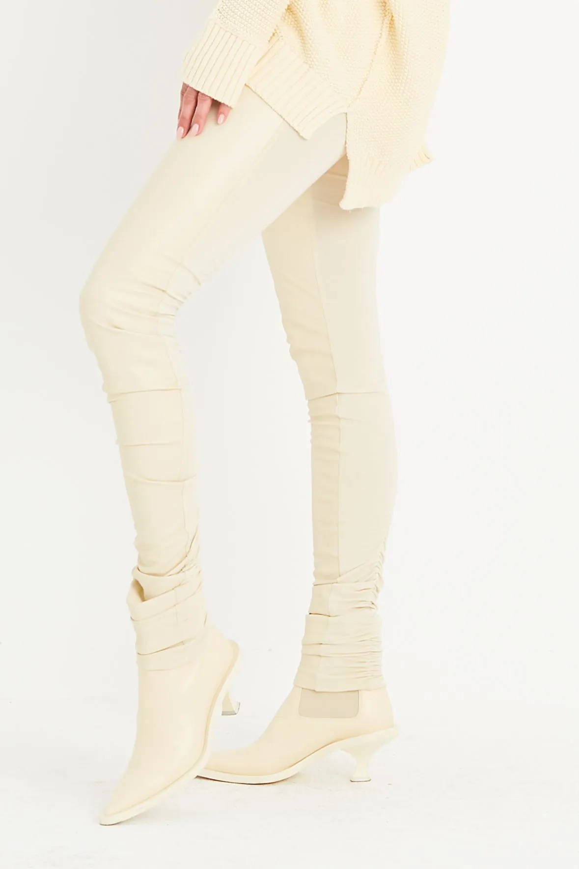 Vegan Leather Sexy Leggings