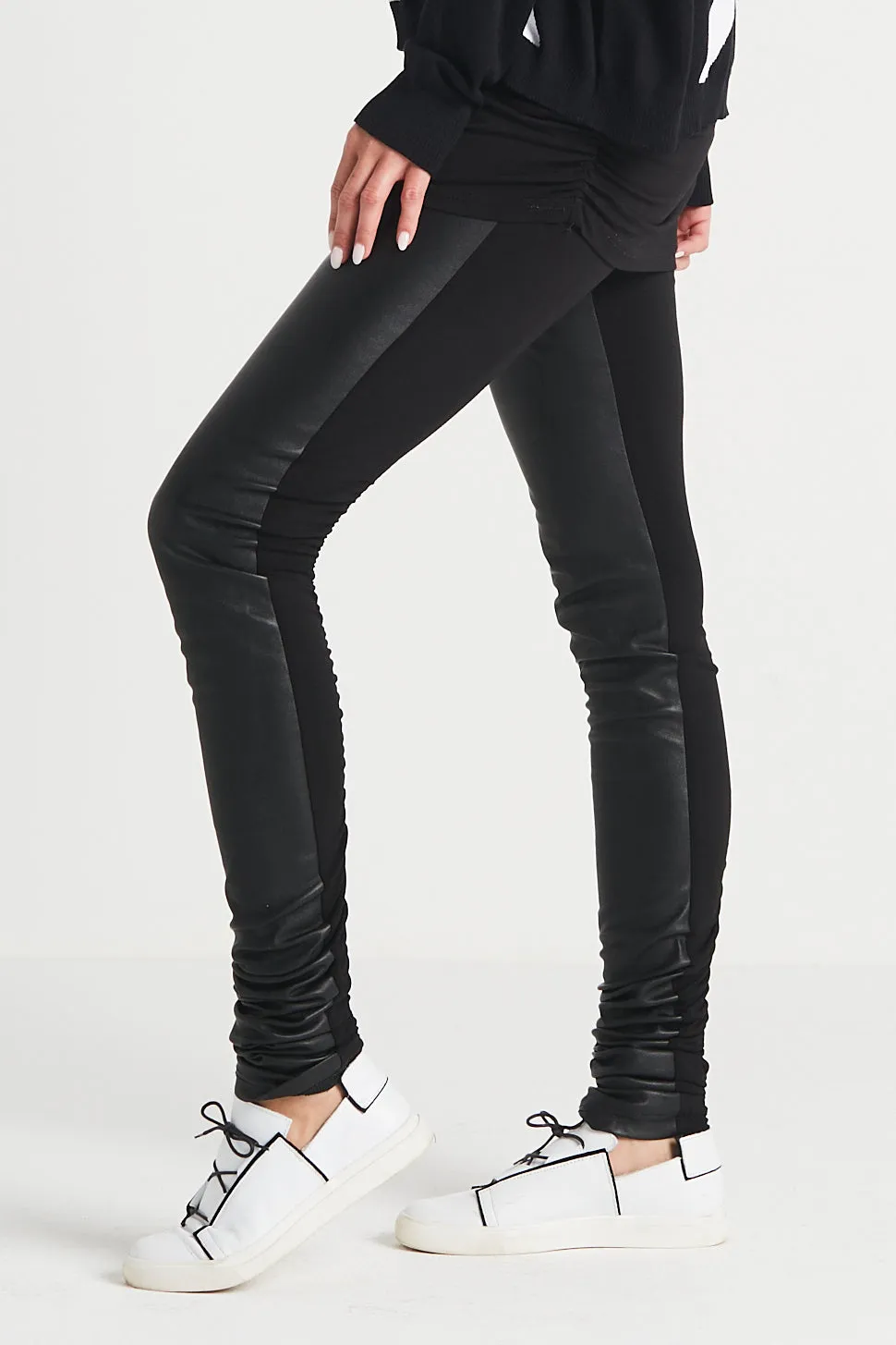 Vegan Leather Sexy Leggings