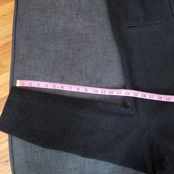 Vintage 80's-90's Saks Fifth Avenue Wool &amp; Cashmere Blend Dark Grey Peacoat Sz16