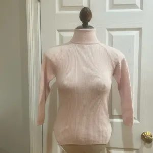 Vintage Banana republic turtleneck sweater 100% extra fine Italian Merino wool S