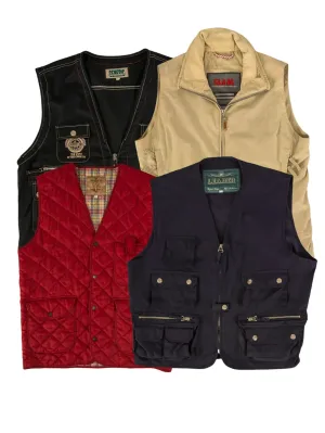 VINTAGE CARGO UTILITY VESTS