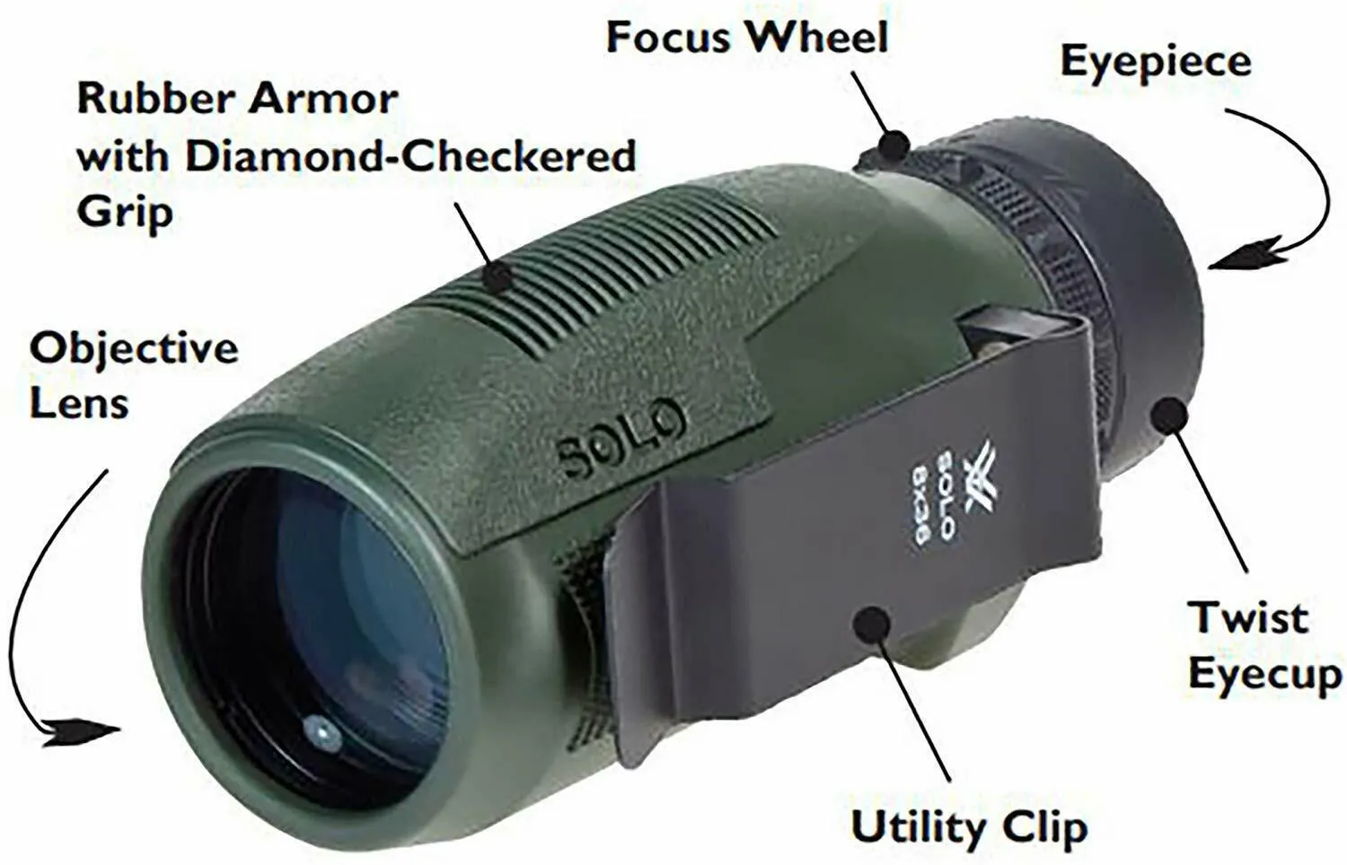 Vortex Optics Solo Monocular 10x36
