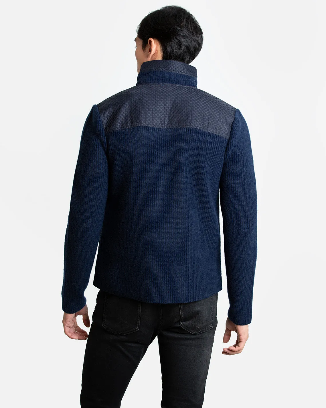 Voss Mixed Media Jacket