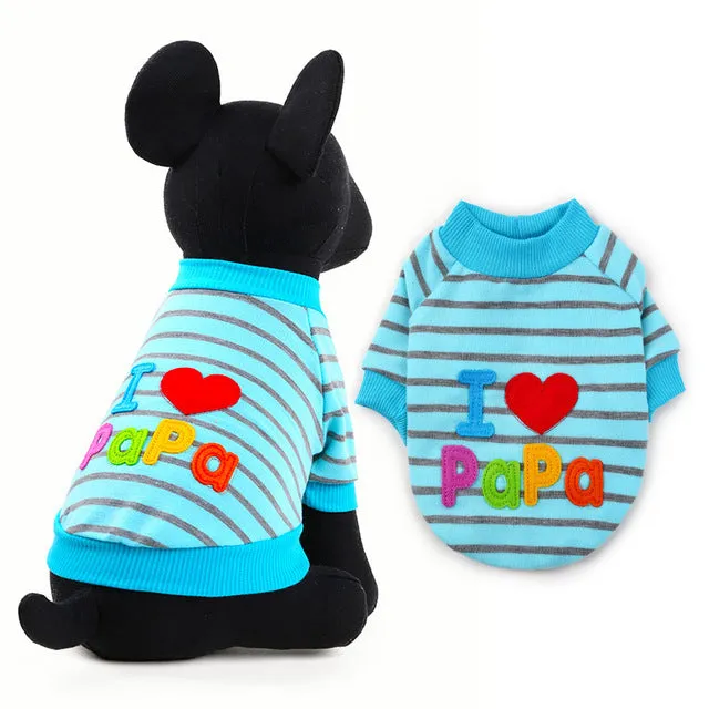 winter Pet Dog Clothes