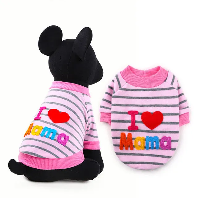 winter Pet Dog Clothes