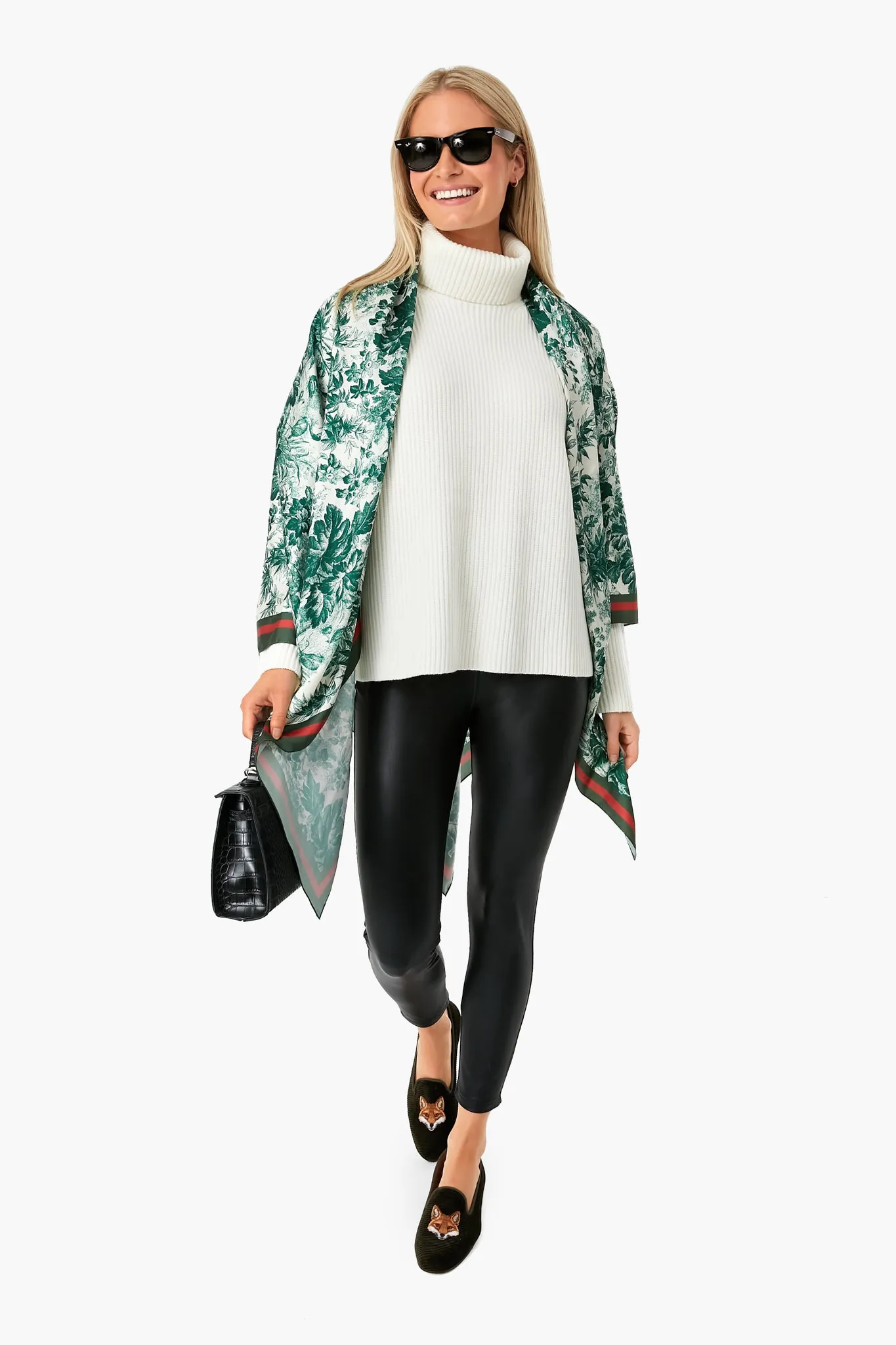 Winter White Laurel Turtleneck
