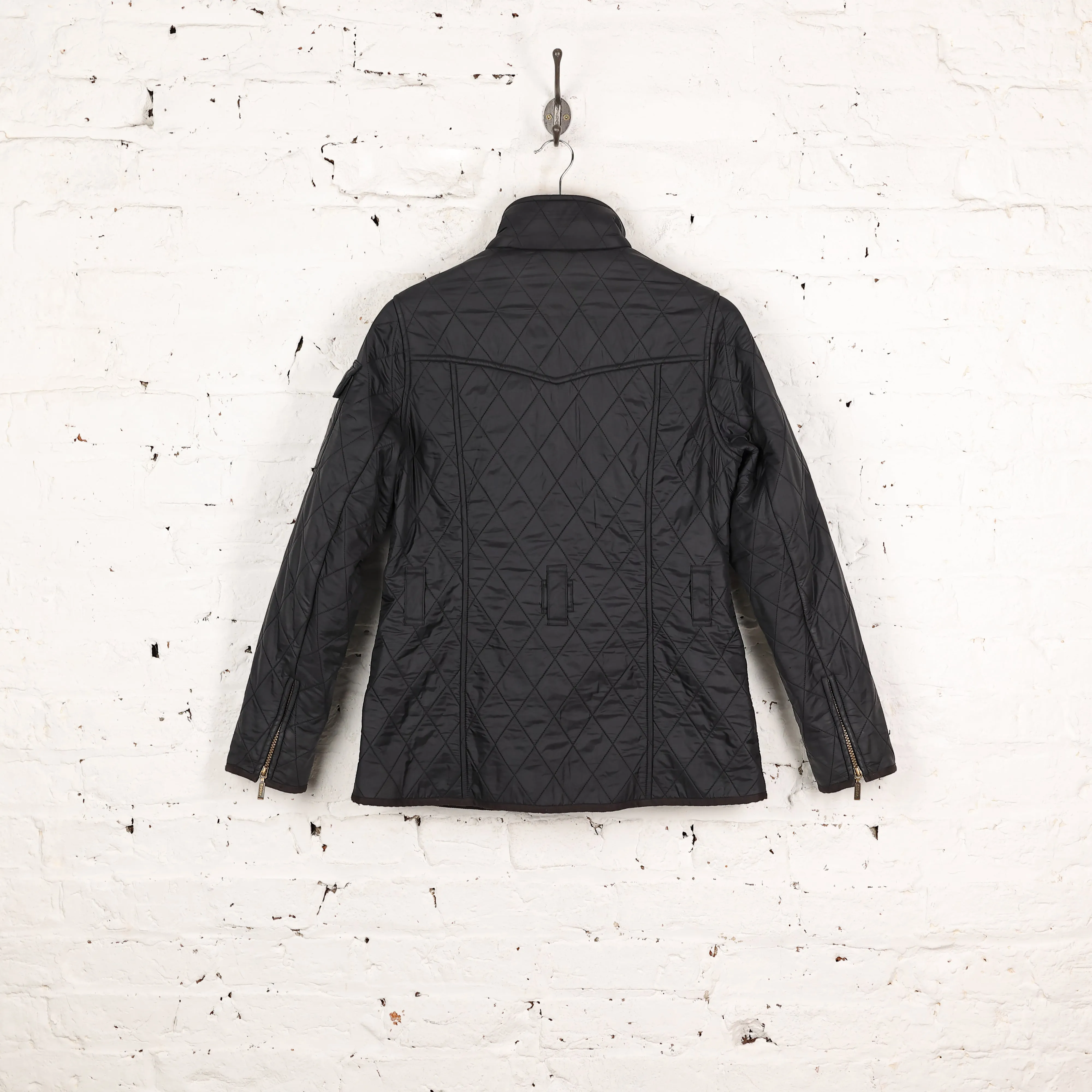 Women's Barbour International Polar Quilt Jacket - Blue - Women's M