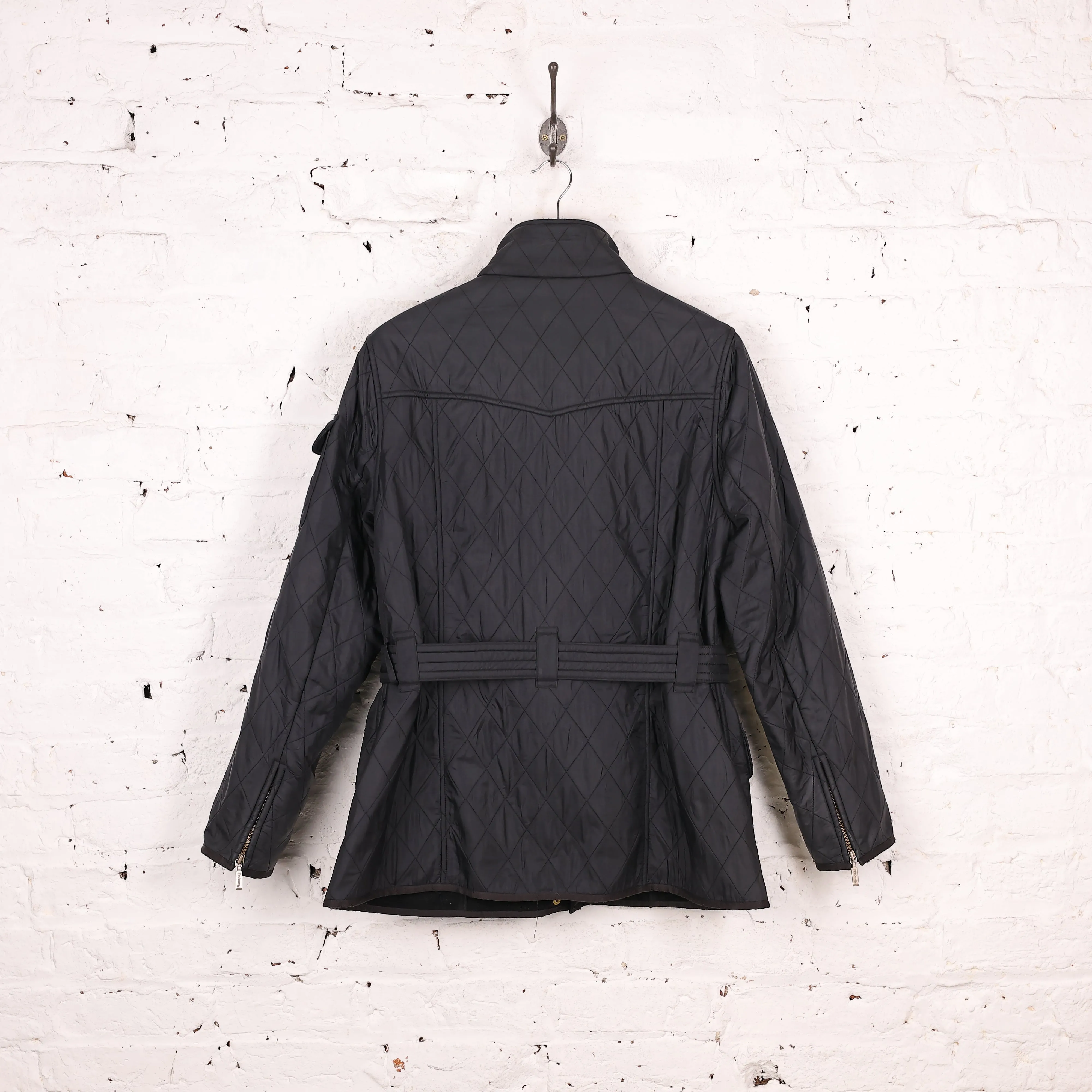 Women's Barbour International Polar Quilt Quilted Jacket - Black - Women's M