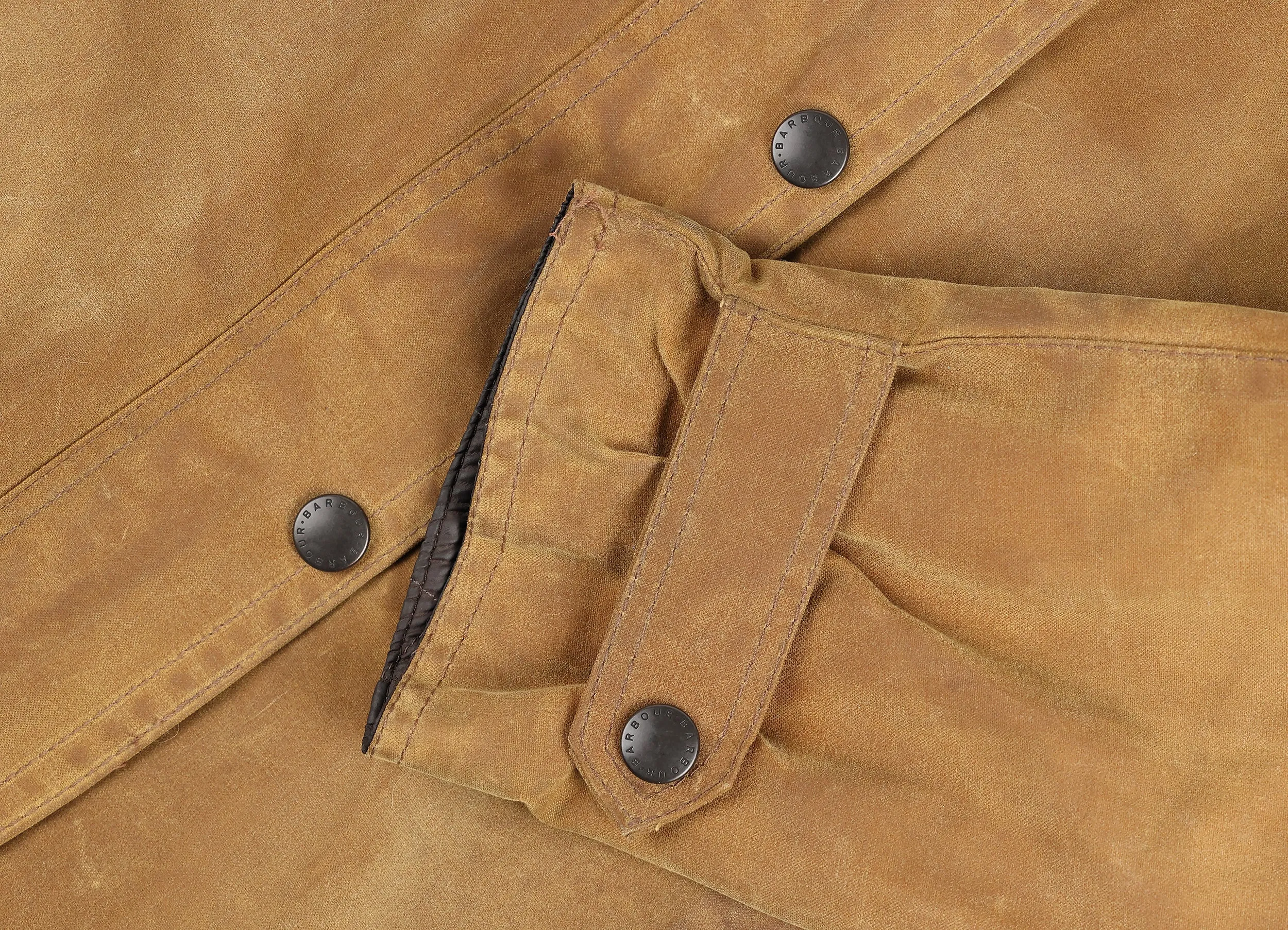 Women's Barbour Newmarket Wax Jacket - Brown - Womens L