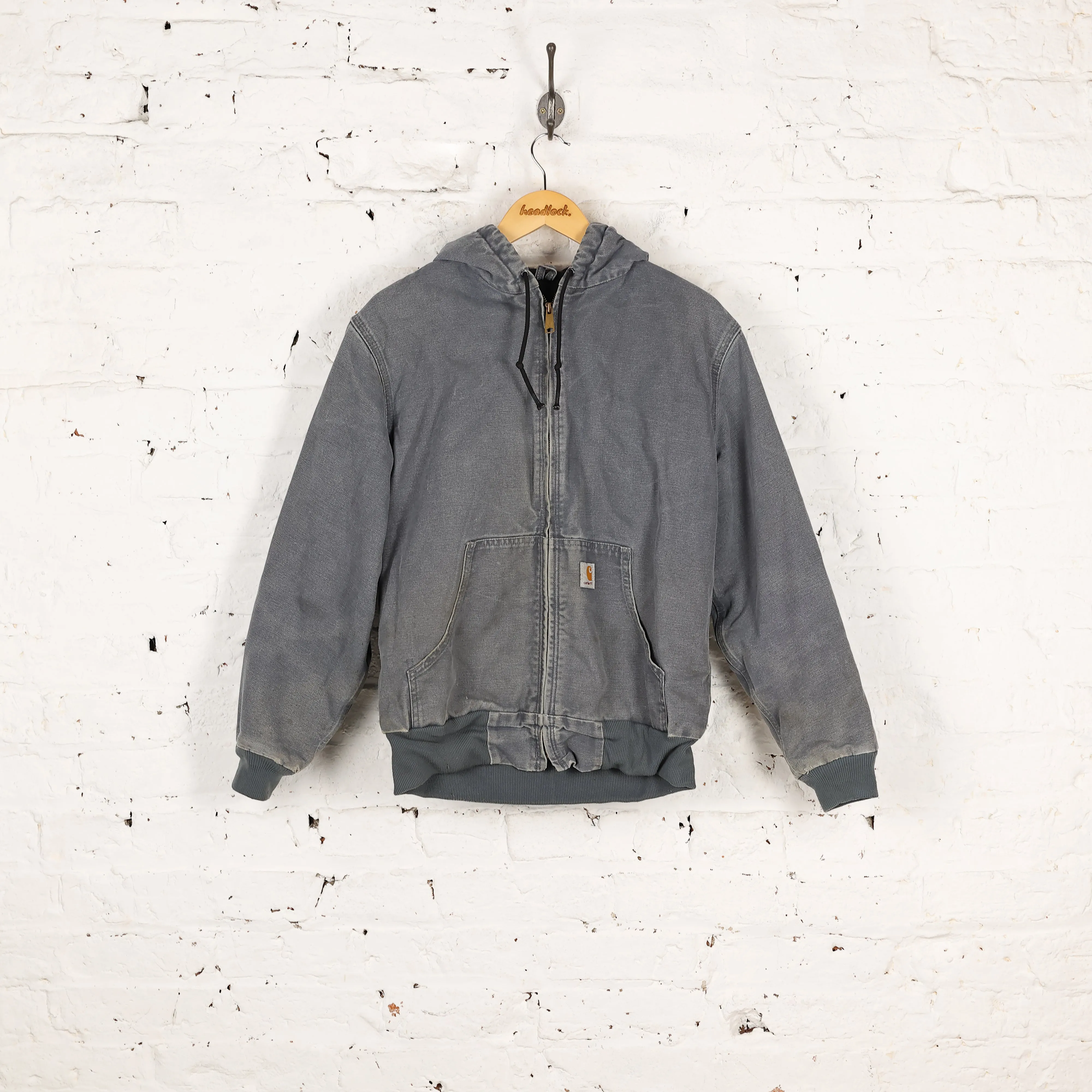 Women's Carhartt Hooded Work Jacket - Blue - Women's M