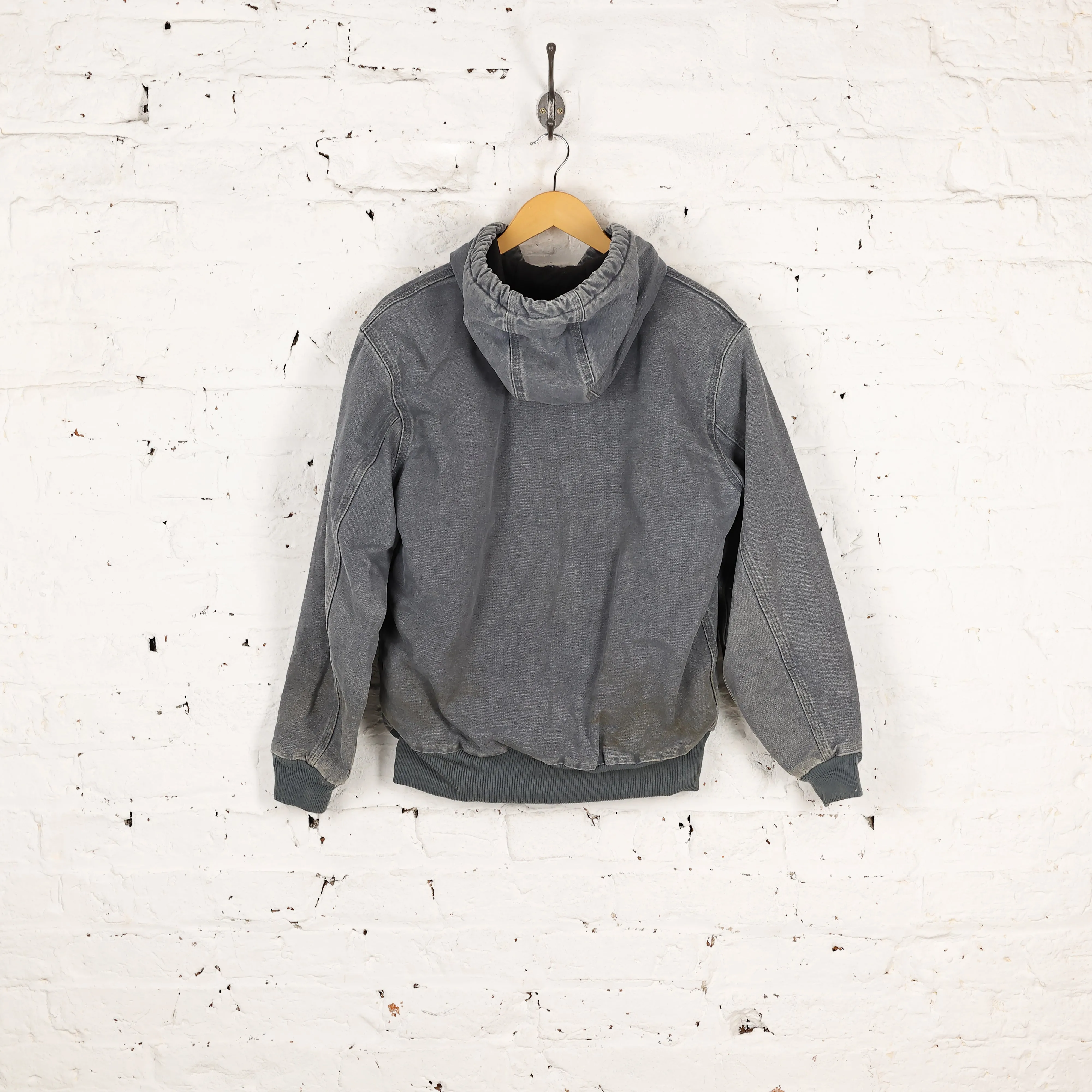 Women's Carhartt Hooded Work Jacket - Blue - Women's M