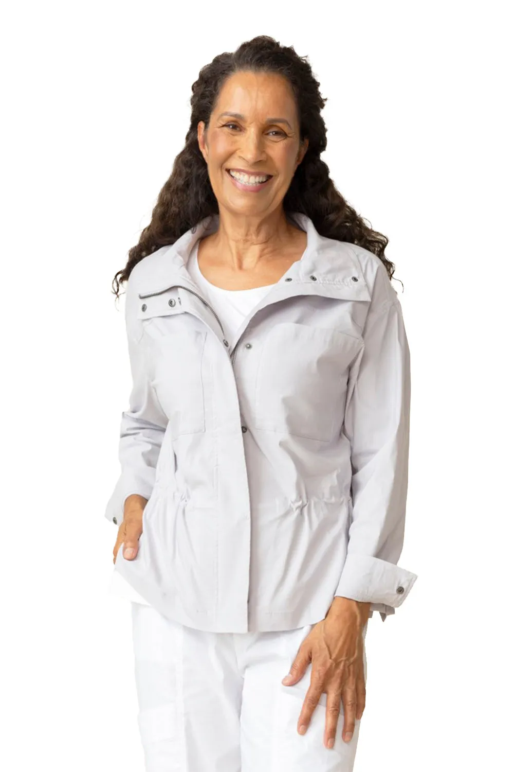Women's Habitat Cool Tech Utility Jacket Smoke