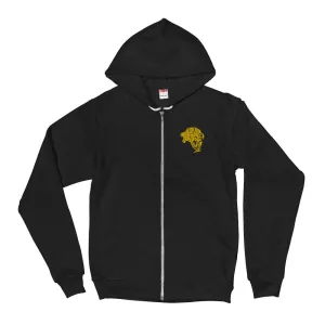 Women's Hoodie sweater Jacket - Black