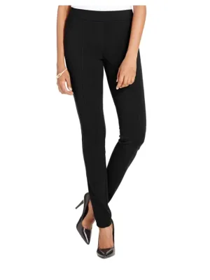 Women's Style & Co. Seam Front Ponte Leggings, Sz M Petite! Black! Retails $60 