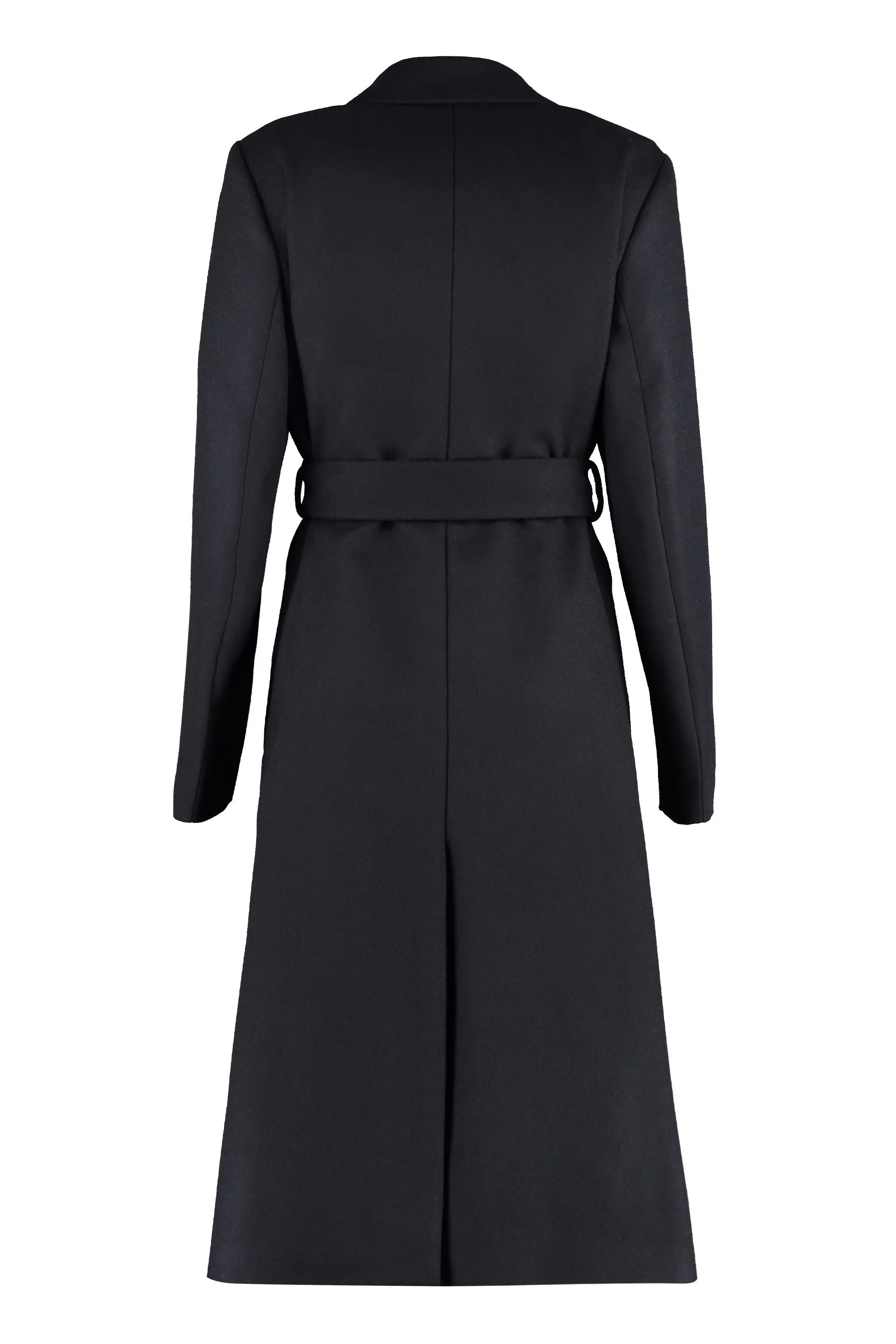 Wool and cashmere coat