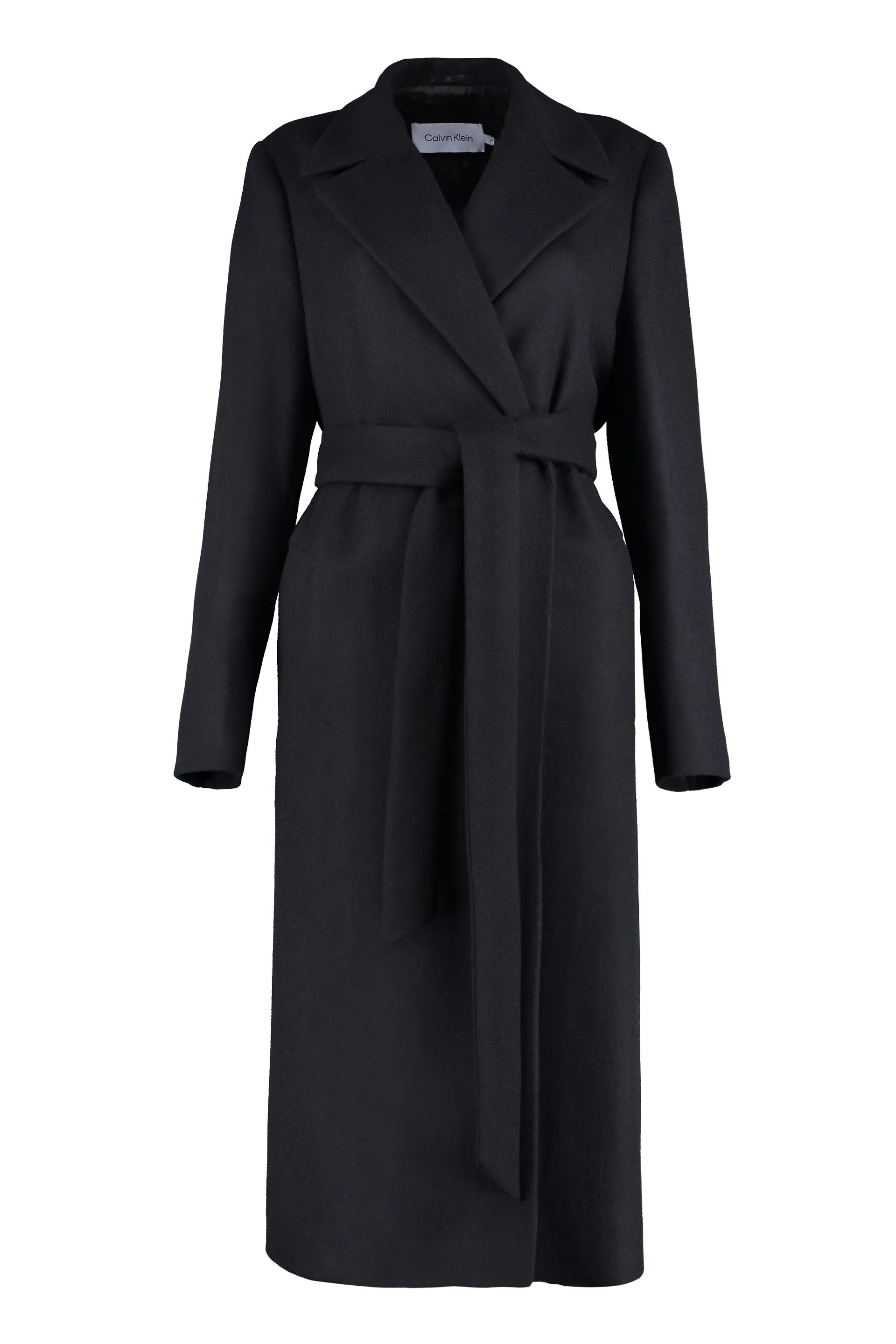 Wool and cashmere coat
