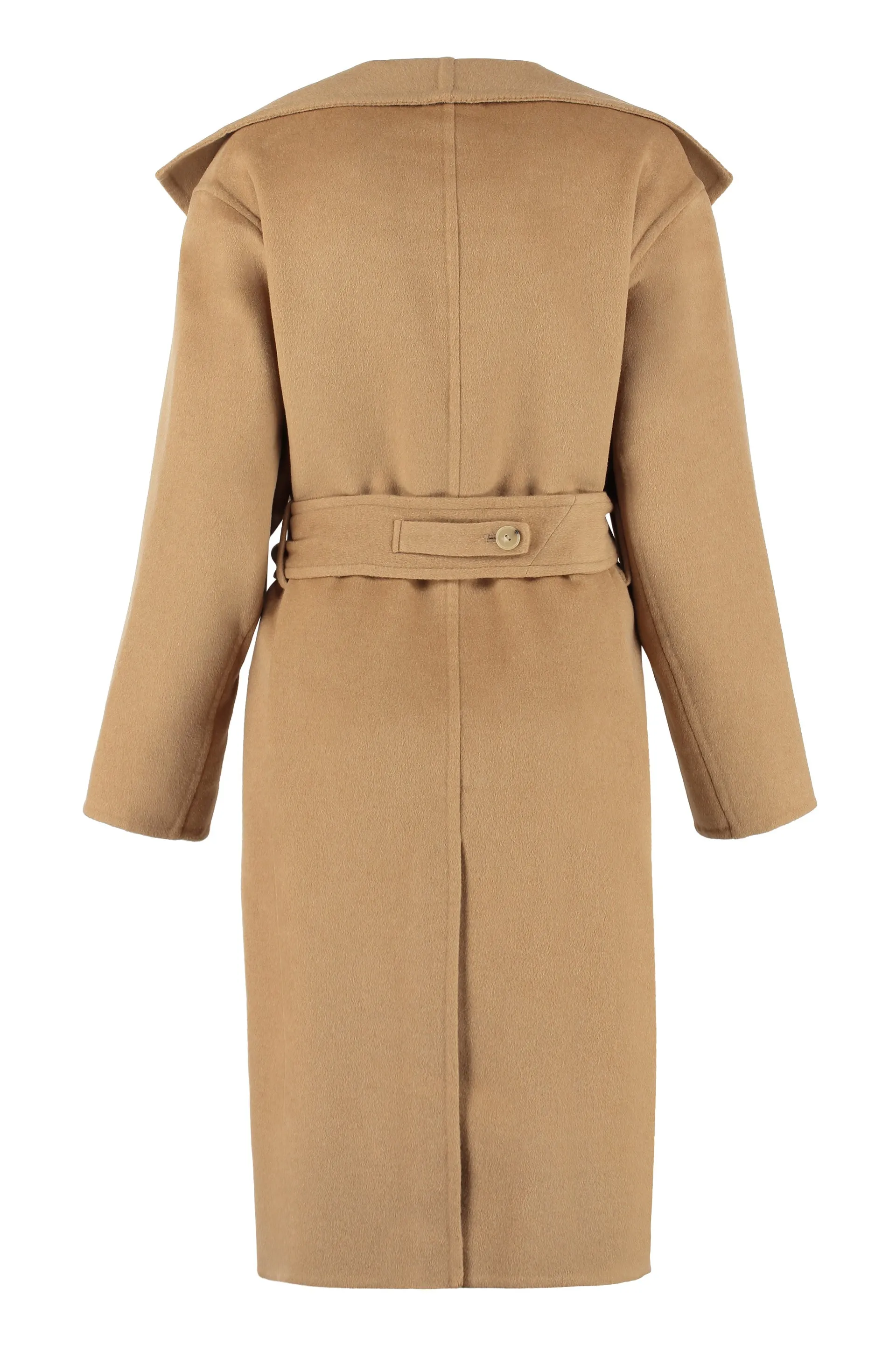 Wool and cashmere coat
