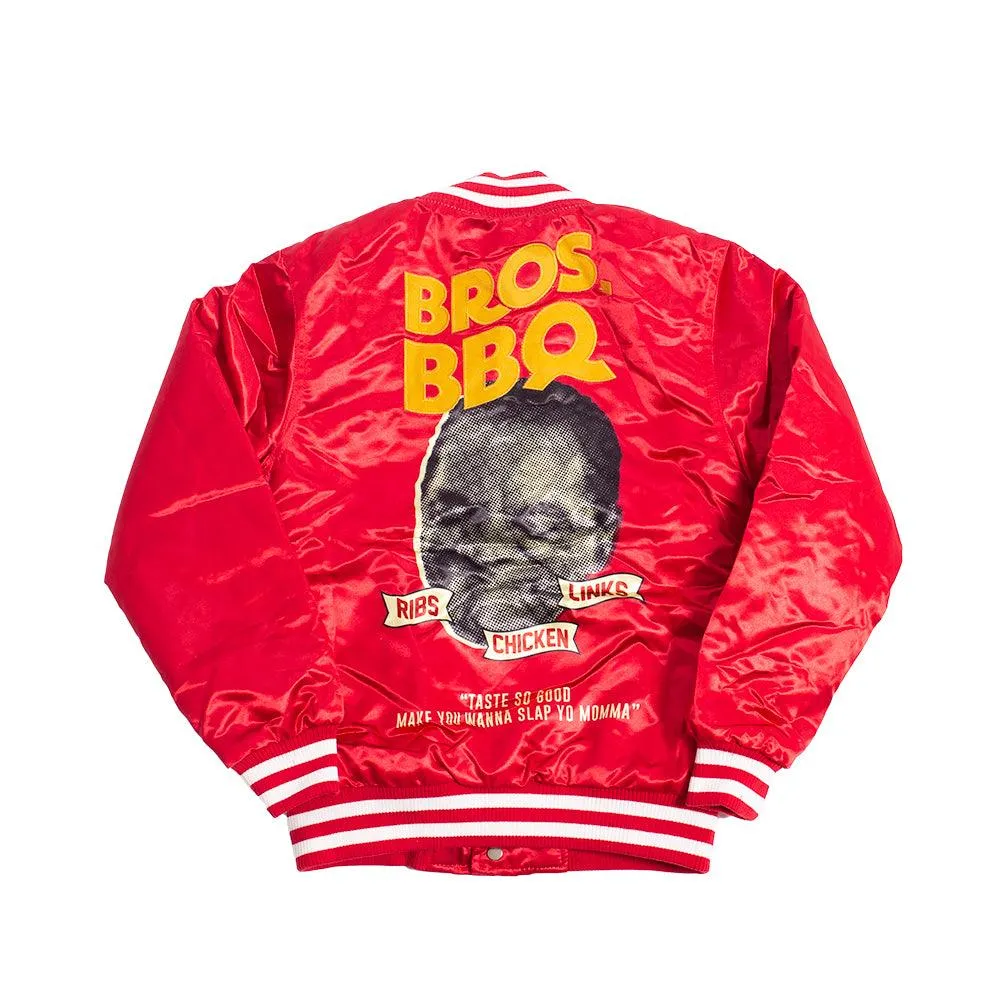 YOUTH BROS BBQ (FRIDAY AFTER NEXT) SATIN JACKET