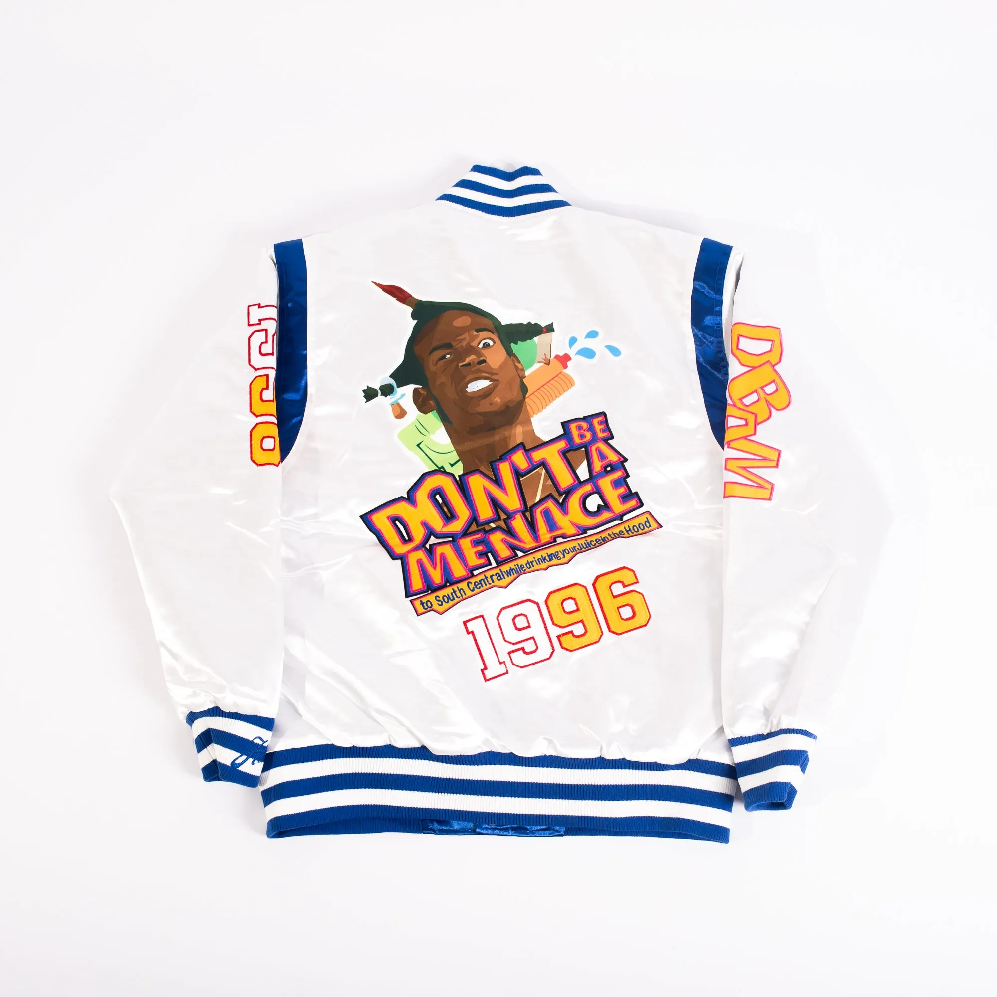 YOUTH DBAM SATIN JACKET WHITE